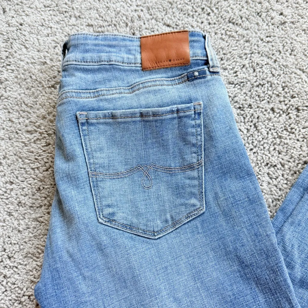 Lucky Brand Lolita Capri Cropped Jeans Size 6/28 - Image 2