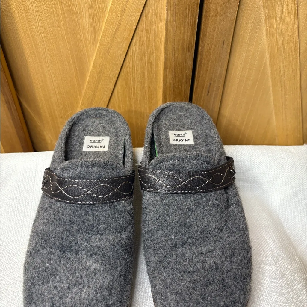 Earth Gray Wool Womens Slip - Image 2
