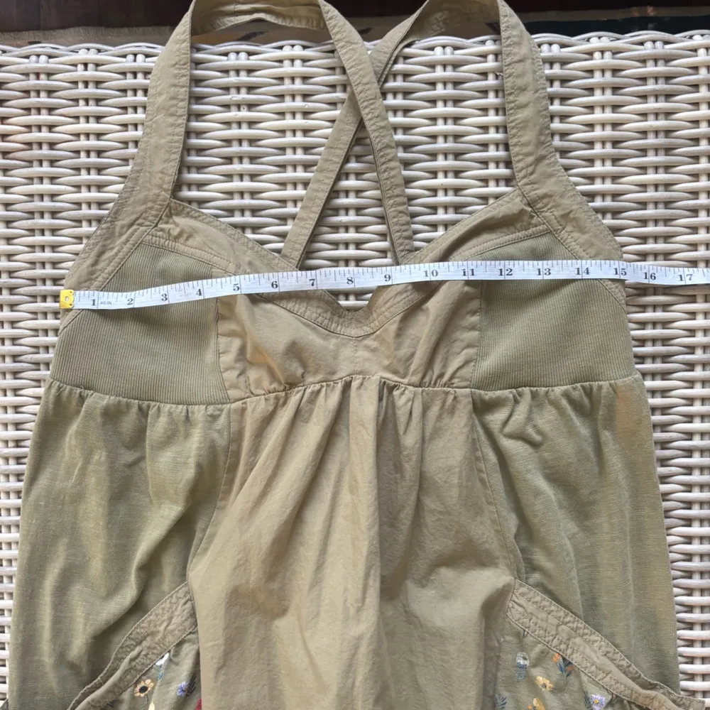 Daily‎ Practice NEW WITH TAGS Top Tier Utility Sweetheart Midi Dress small boho Green - Image 10