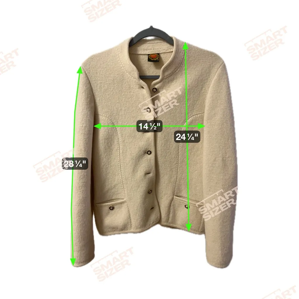 Walbusch Tiroler 100% Wool Cropped Jacket EU 40 - Image 8