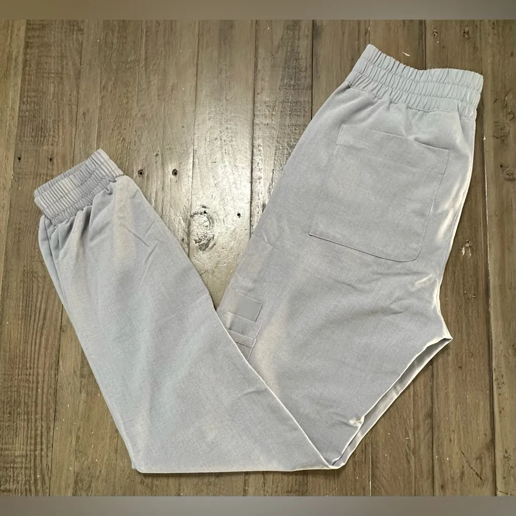 NWT FIGS Women’s Charlotte 21 Pocket Slim Scrub Pants - XXS - Dark Space Grey - Image 10