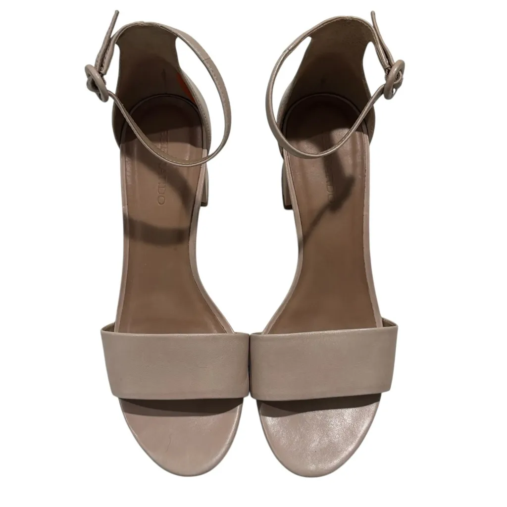 BERNARDO Jalena Low Heeled Sandal Nude Size 9 - Image 2