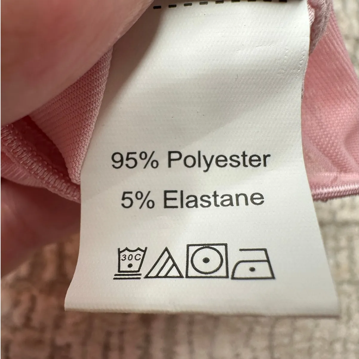 Shein: Pink Stretchy Corset Style Silky Lace Top - Image 9