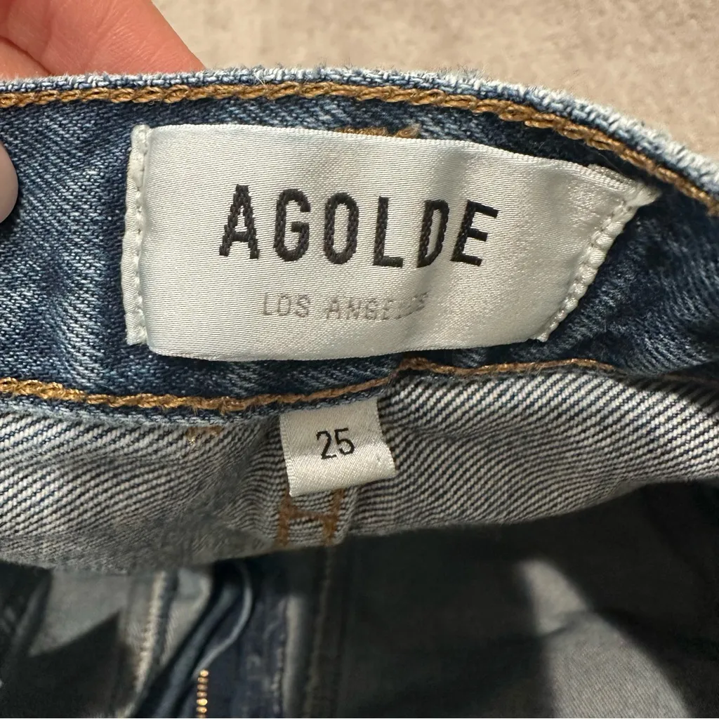 Agolde Cooper Cargo Jeans in Regulation - size 25 - Image 9