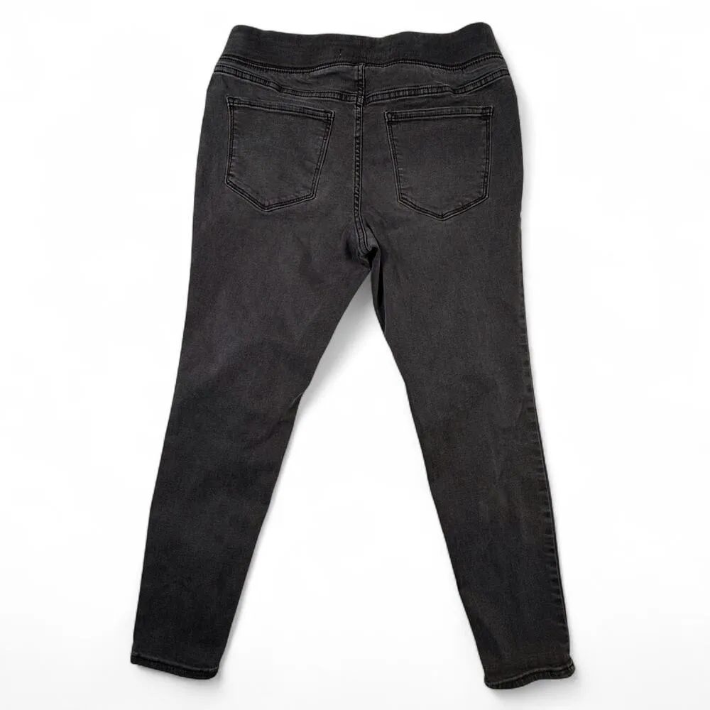 Old Navy Rockstar Jeggings Washed Black Skinny Jeans Women's 12 Petite - Image 2