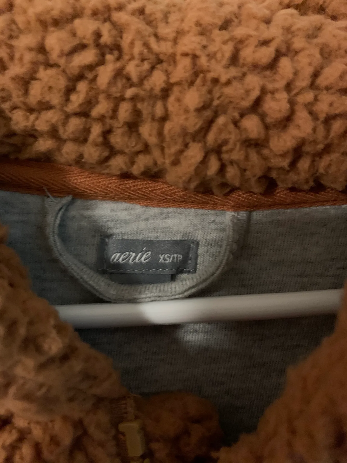 Aerie Sherpa Oversized Zip Jacket - Image 6