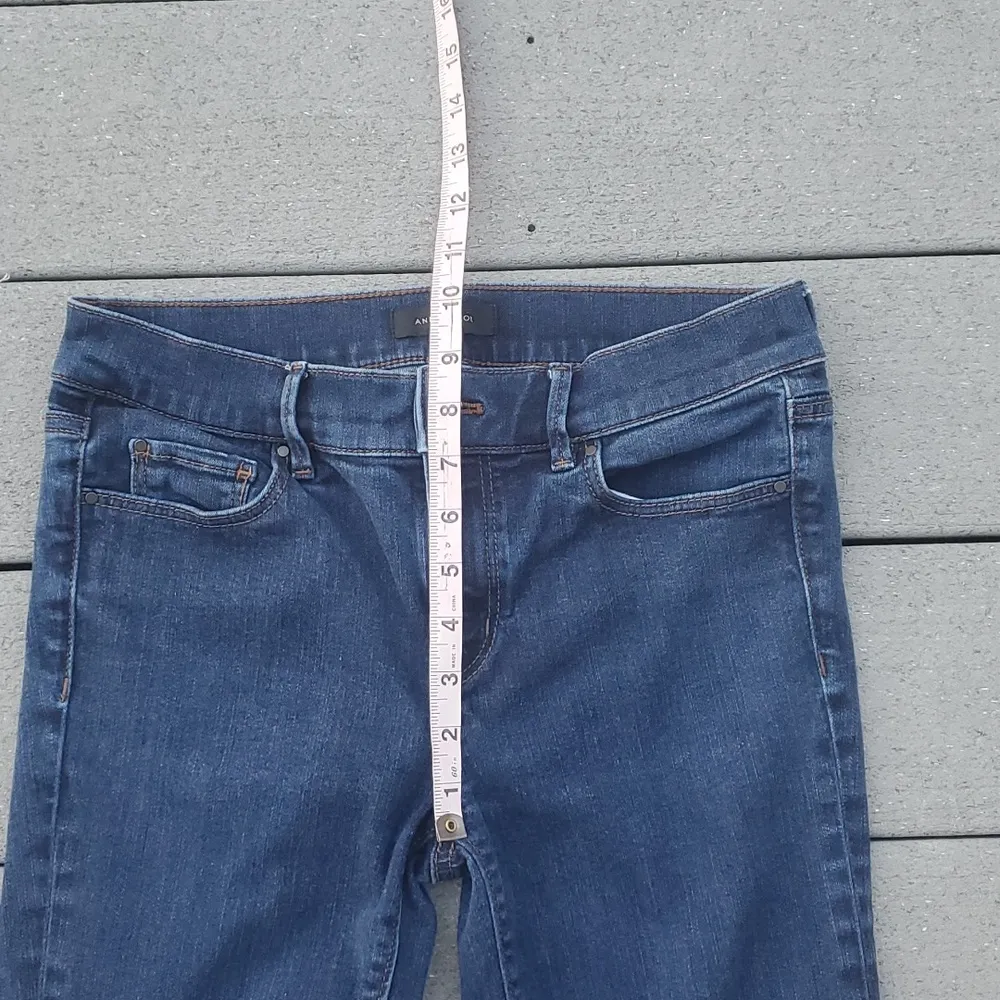 Ann Taylor The Skinny Darkswash Skinny Fit Jeans - Image 7