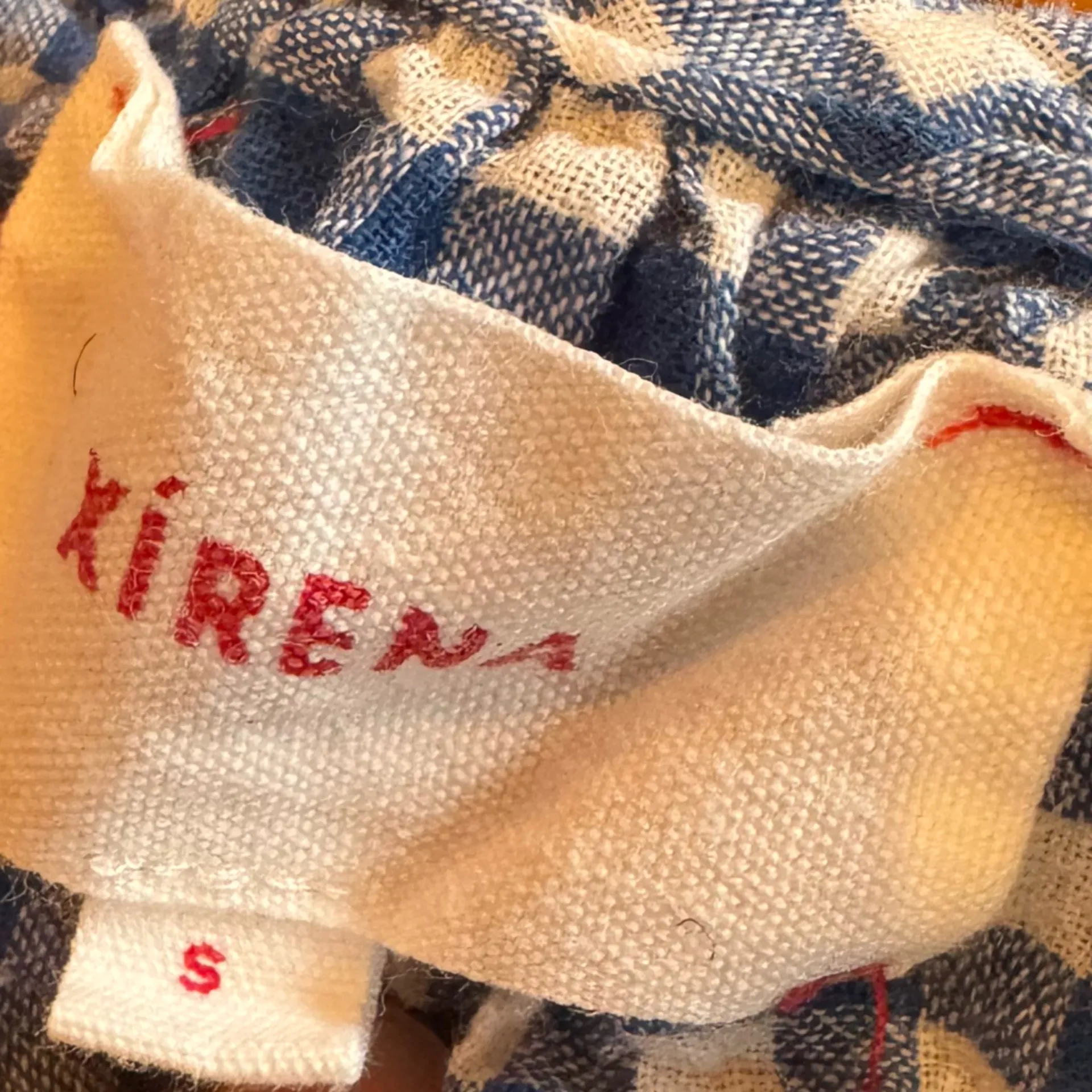 XiRENA Blue and White Checkered Starla Shorts & Marnie Top | S - Image 5