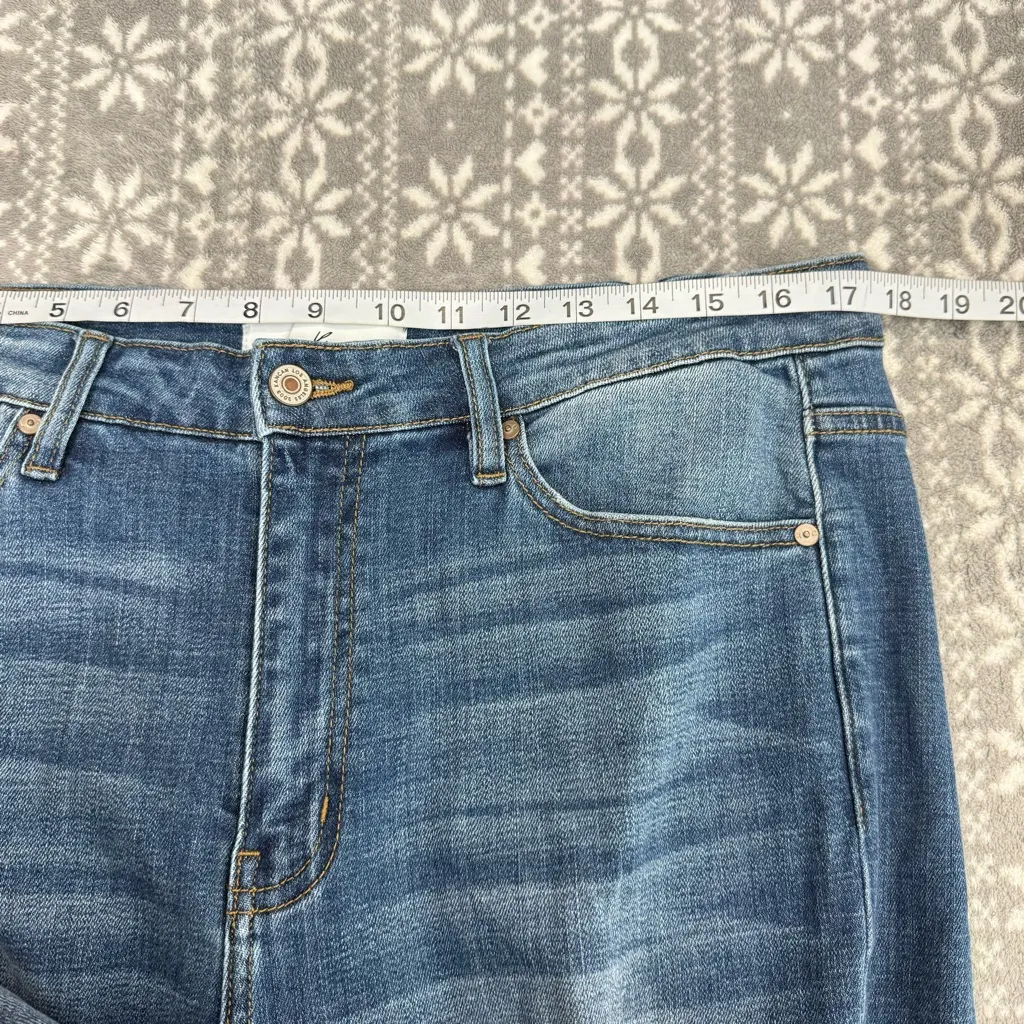 Kancan Stevie Mid‎ Rise Ankle Skinny Jeans Distressed Size 1XL (16W) Blue - Image 10