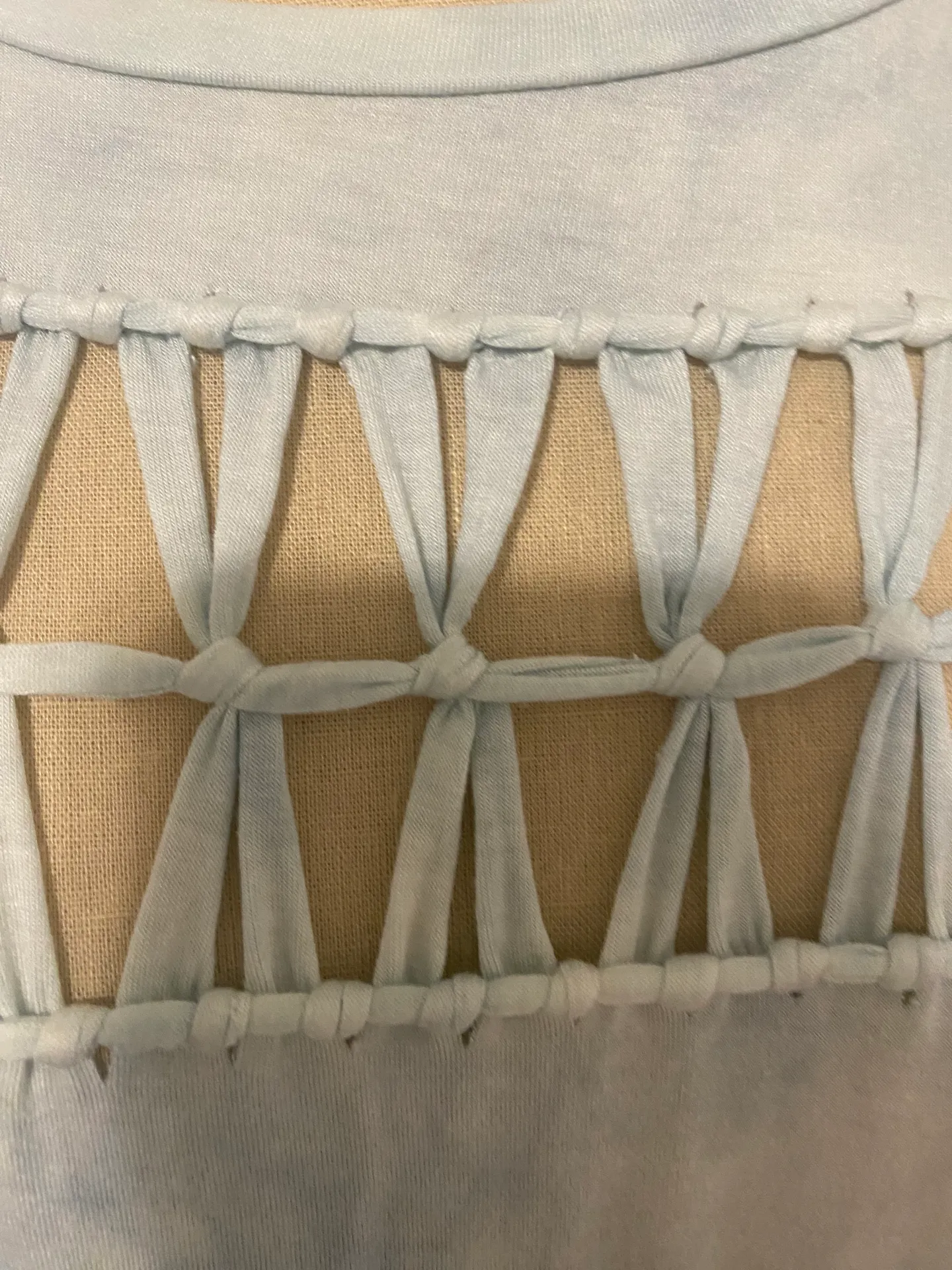 Outfitter Light Blue Comfy Tee Shirt - Image 2