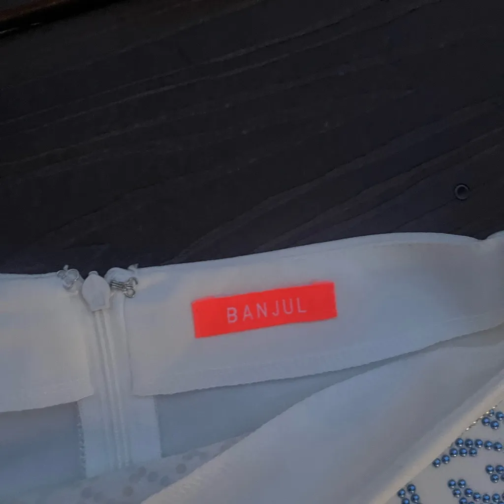 2 Piece matching Top & Skirt w/ designed studs - Image 6