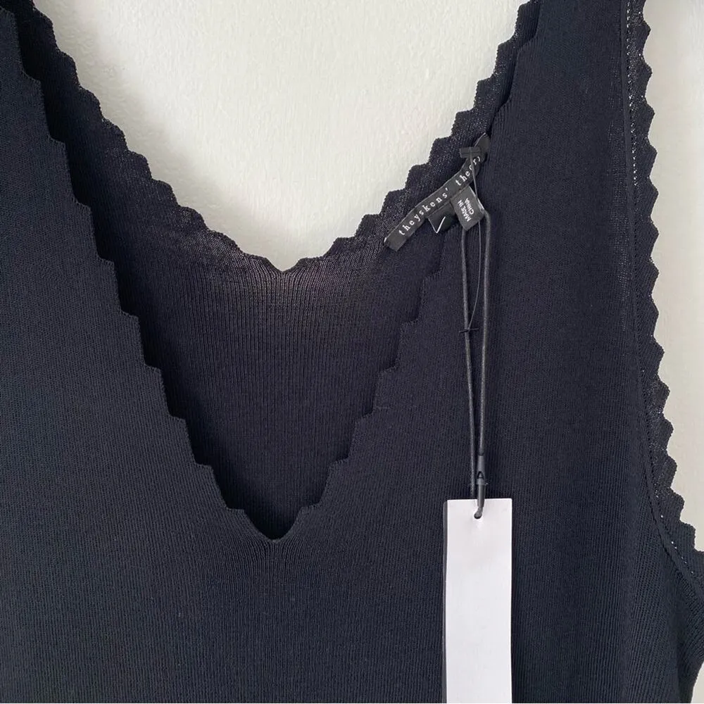 Theyskens Theory Koemi Black Jagged Edge V - Image 3