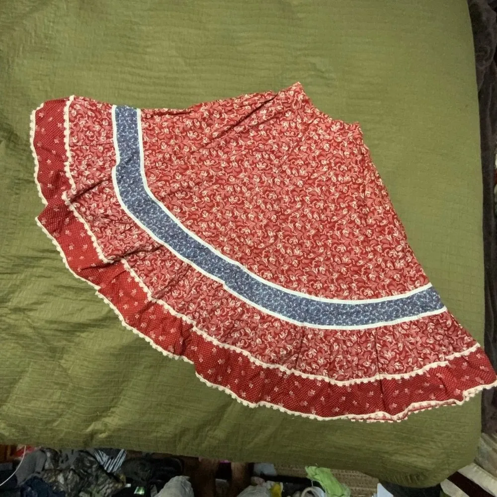 Vintage Jessica's Gunnies San Fransisco Peasant Prarie Skirt - Image 2