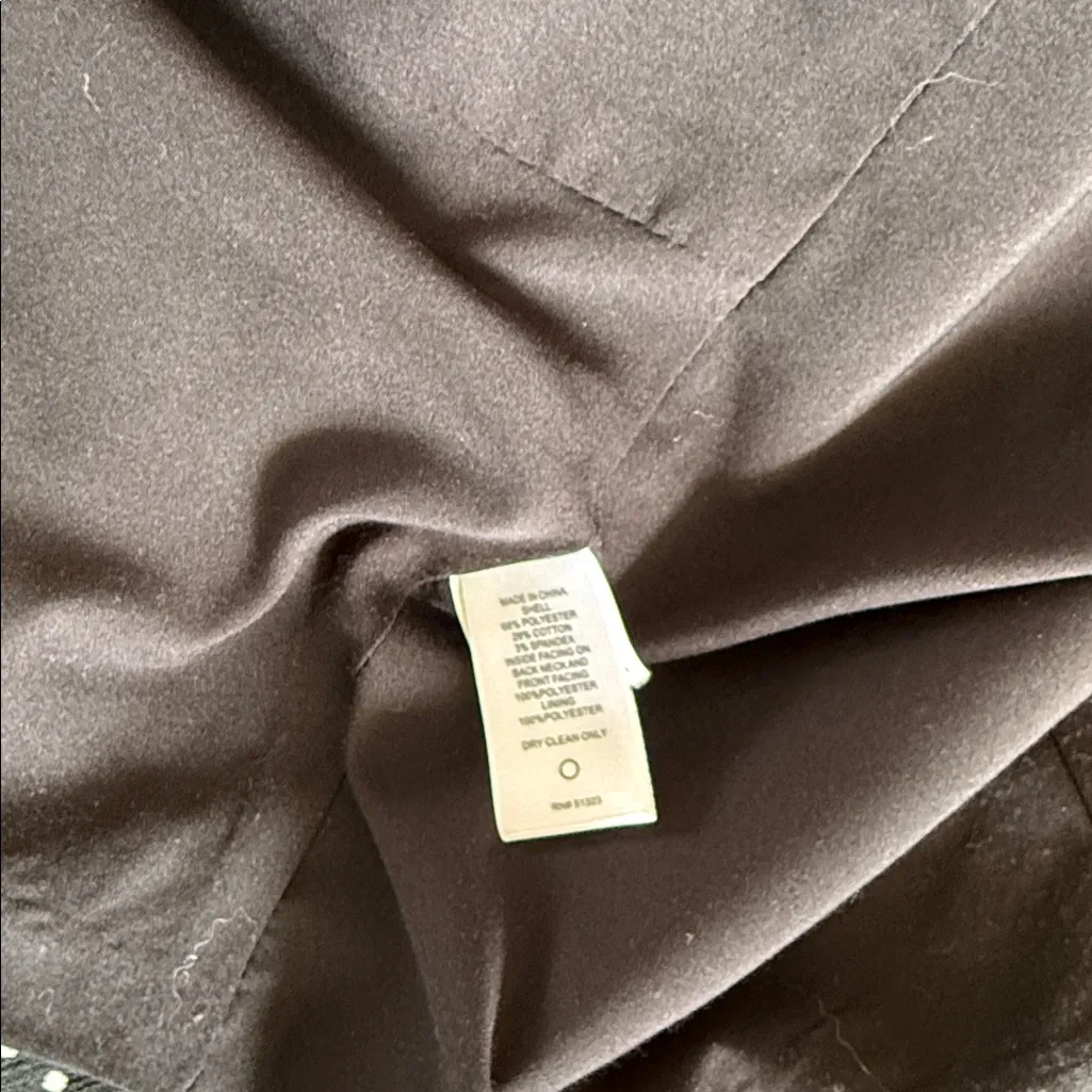 CeCe Nordstrom  Polka Dot Blazer with Bow Detail Size14 - Image 8