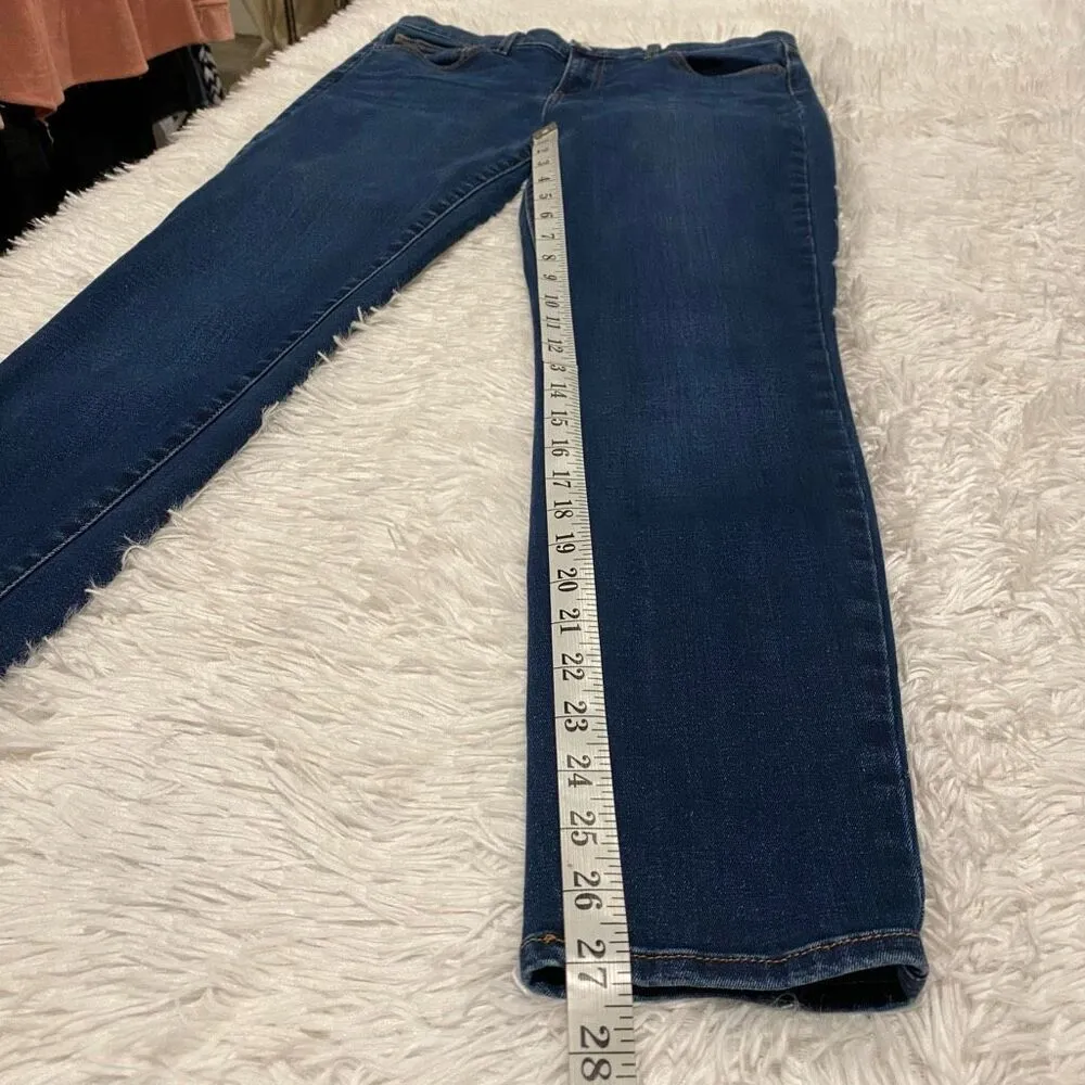 L'agence Brigitte Skinny Mid Rise Jeans in Bay Blue Size 29 - Image 9