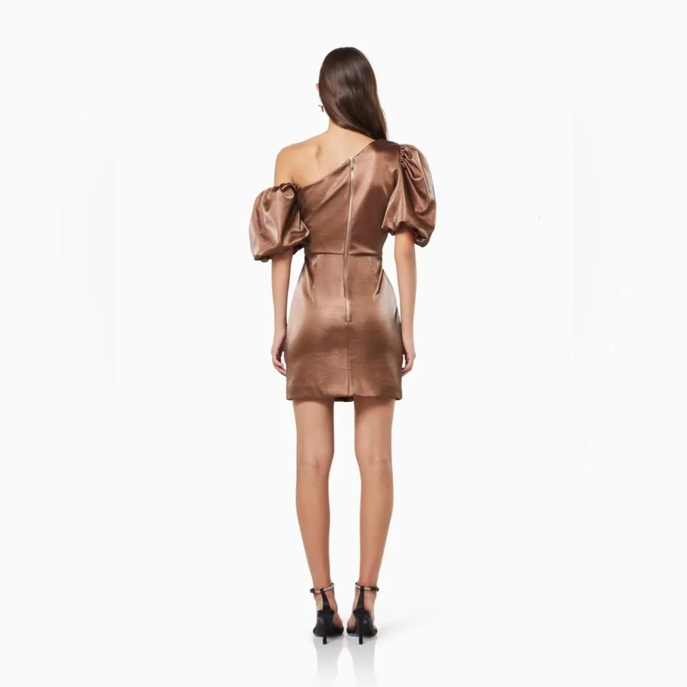 Elliatt Marie Mini Dress in Bronze - Image 2