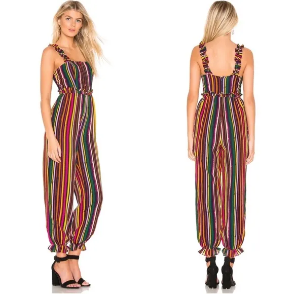 Revolve Tularosa Eugenie Stripe Jumpsuit New - Image 2