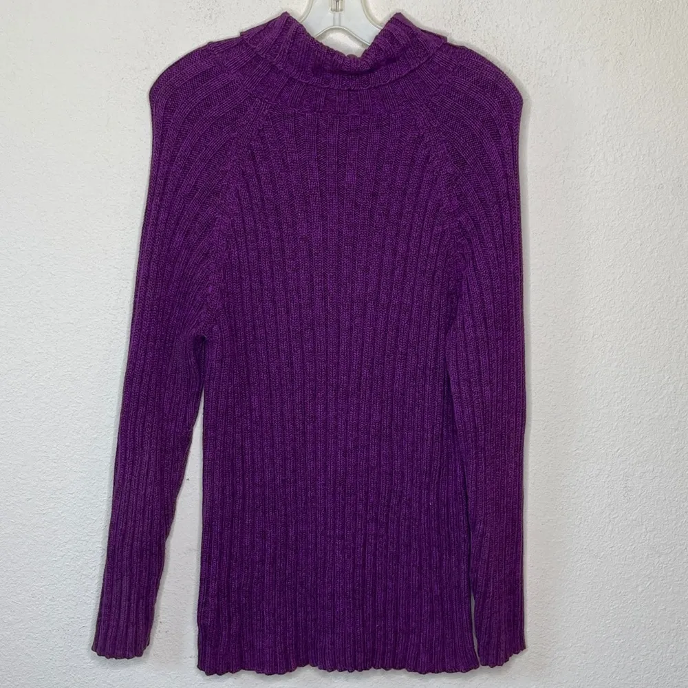 St.‎ Johns Bay Thick Sweater Purple - Image 4