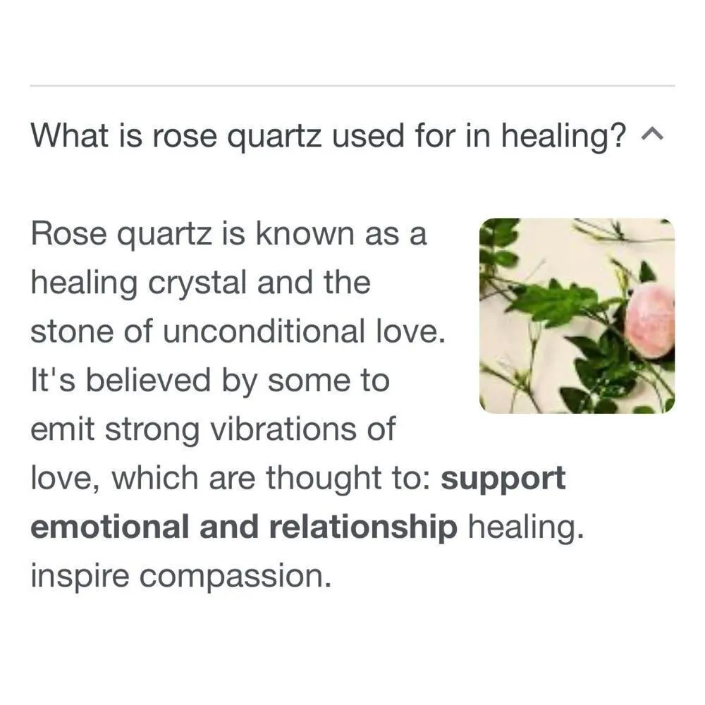 Rose Quartz pendant Necklace on cord - Image 8