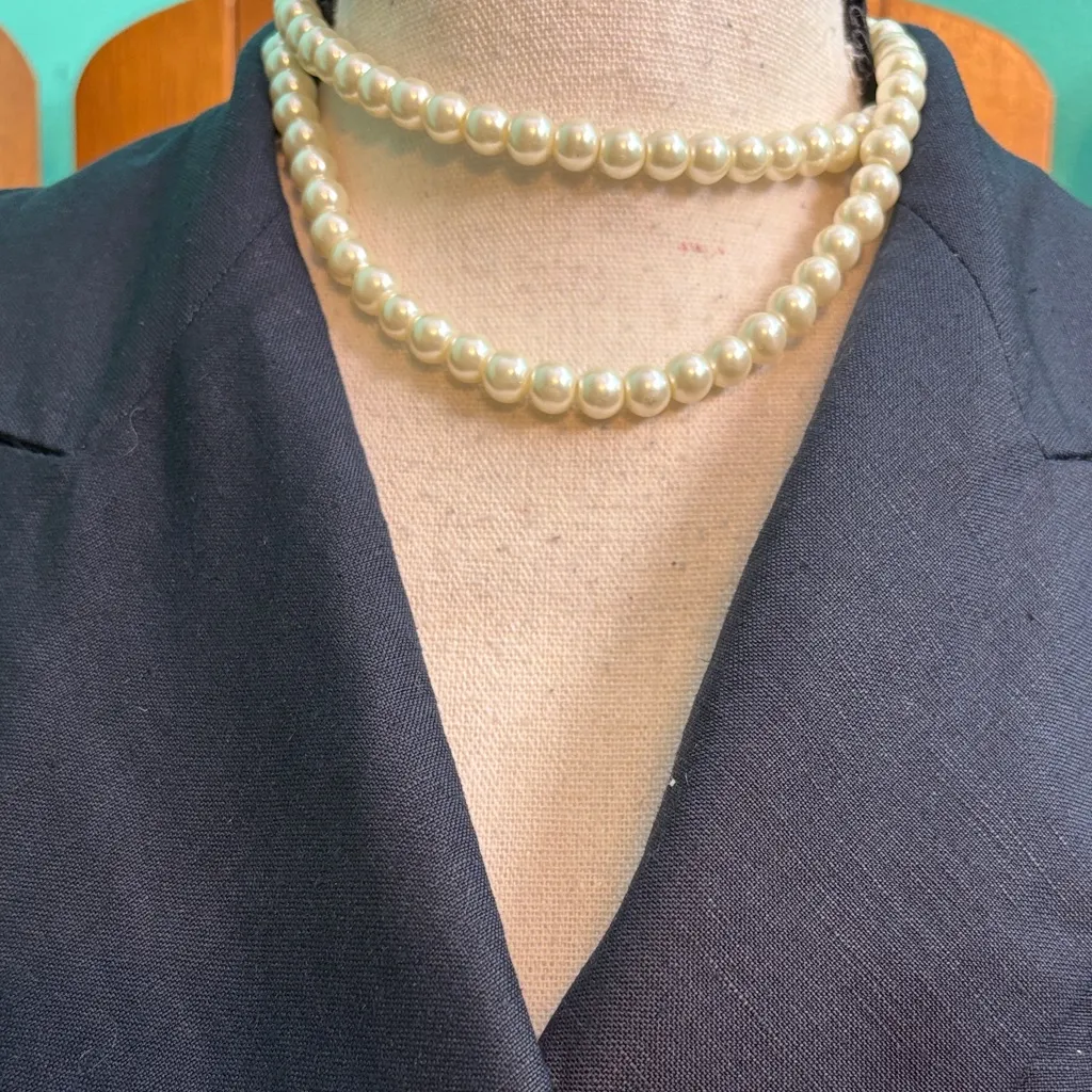 Harve Benard by Gerald holtzman  Dark Blue Double-Breasted Dress - Image 2