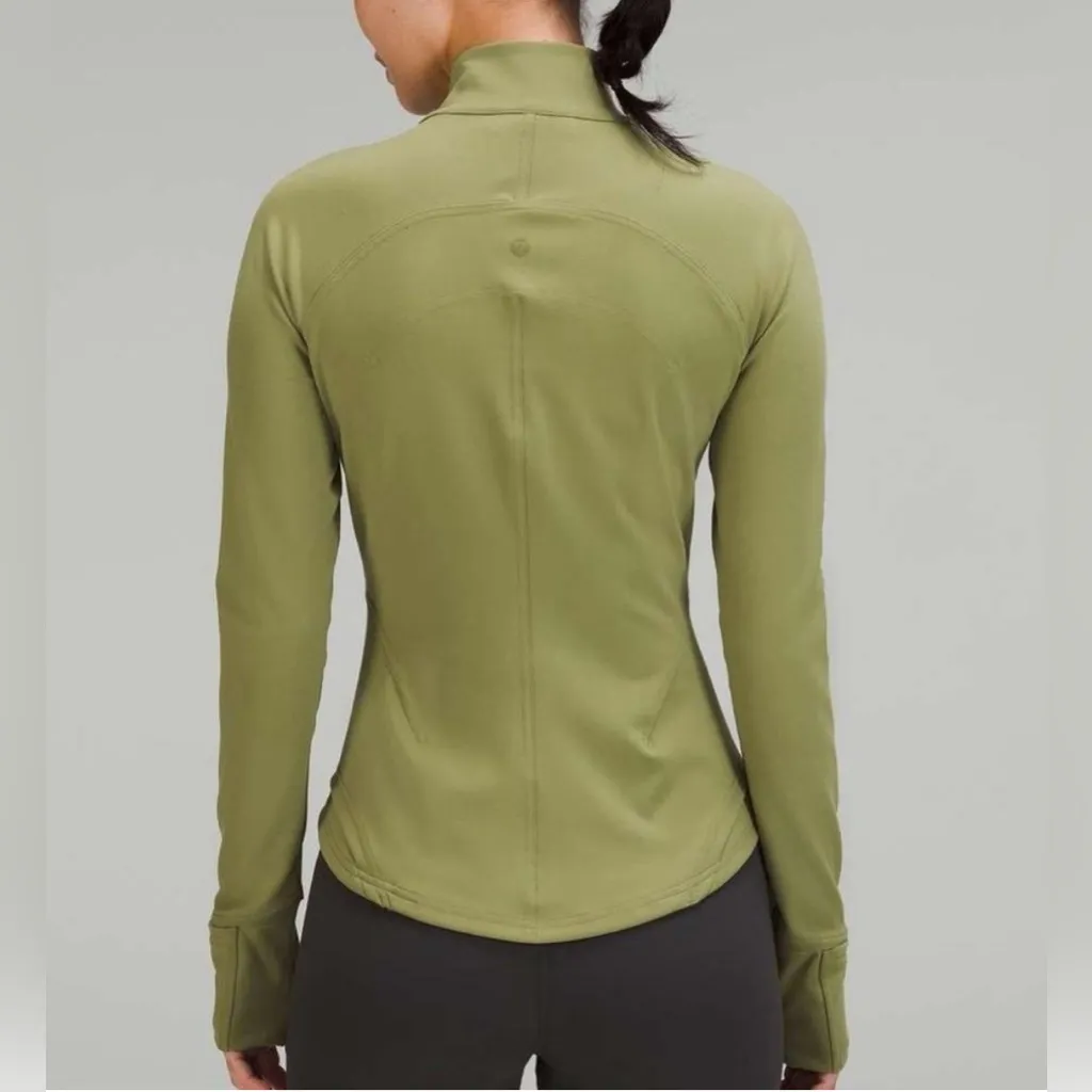 Lululemon InStill Jacket Bronze Green size dot 12 EUC luxtreme nulu - Image 5