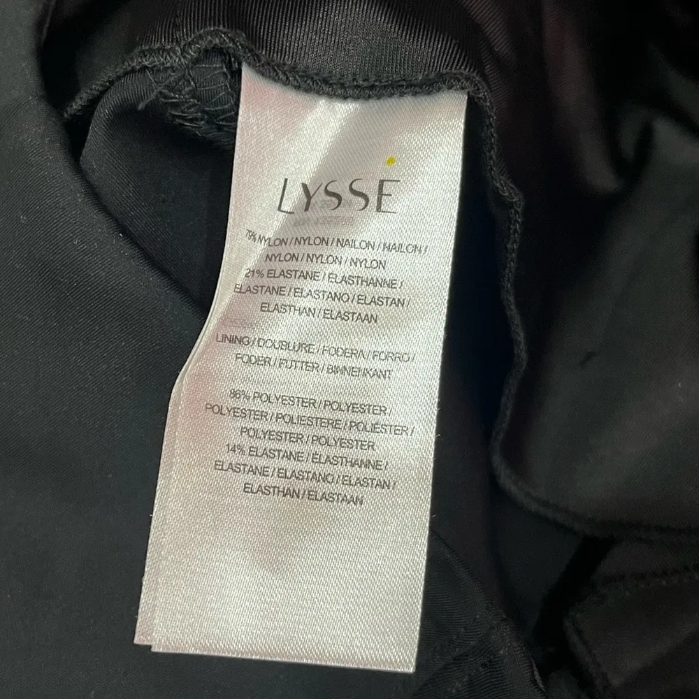 NWT Lysse Taylor Seamed black Leggings sz XS - Image 8