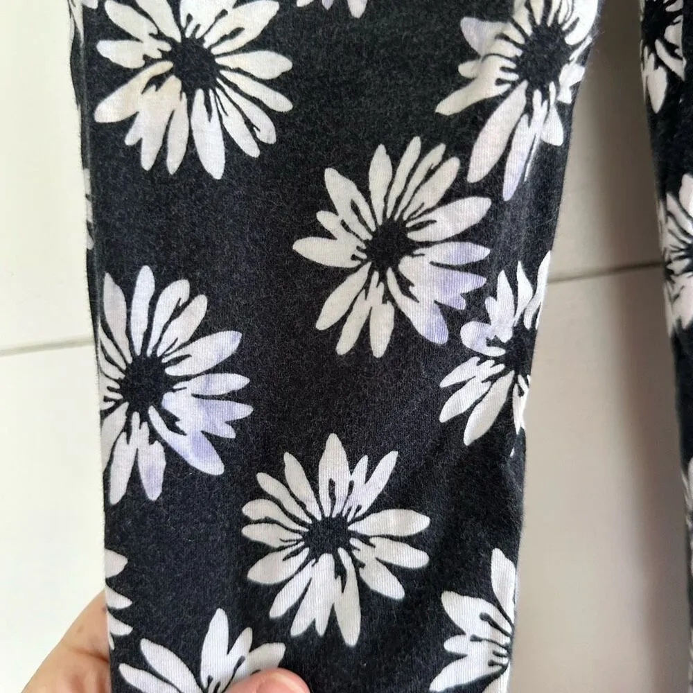 Victoria’s Secret Pink Women’s Extra Small Flower Floral Leggings Size XS - Image 5