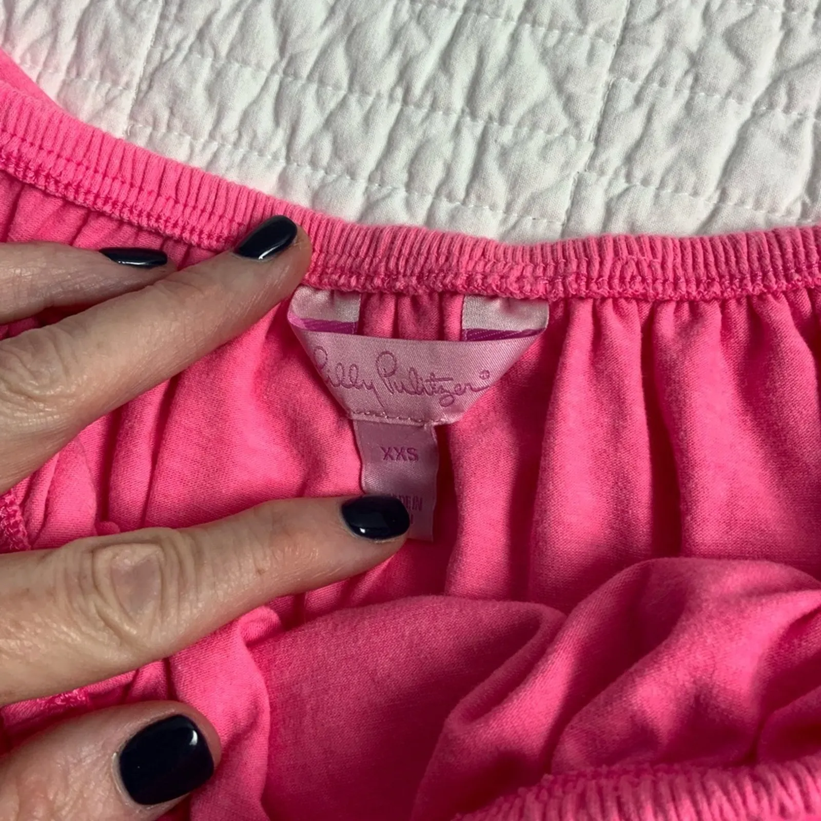 Lilly Pulitzer La‎ Fortuna Off Shoulder Ruffled Top - Image 2