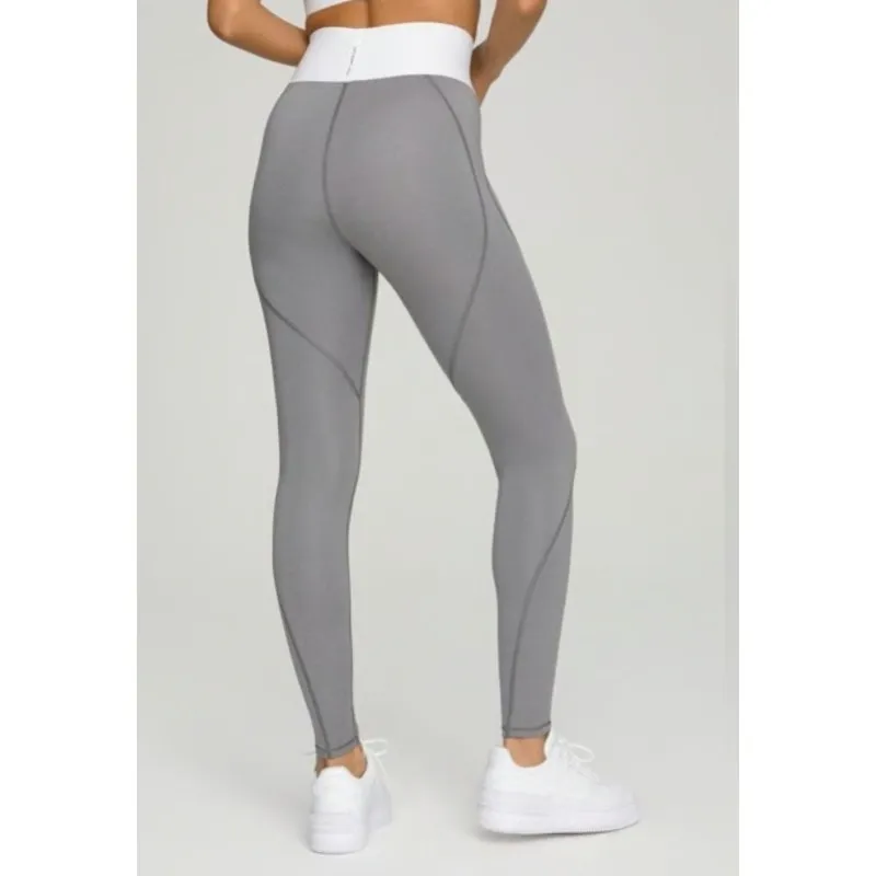 Good American Active Essential Icon Core Legging Heather Grey Size‎ Small (1) - Image 3