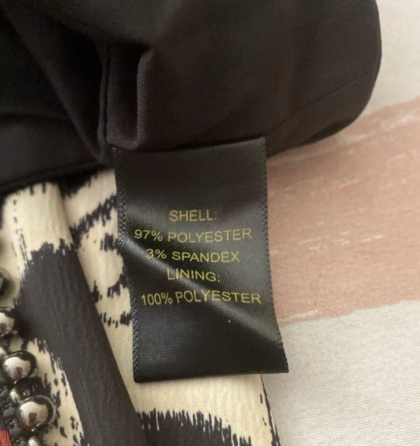 1960 Satin Top Skirt Set Size M NWT - Image 10