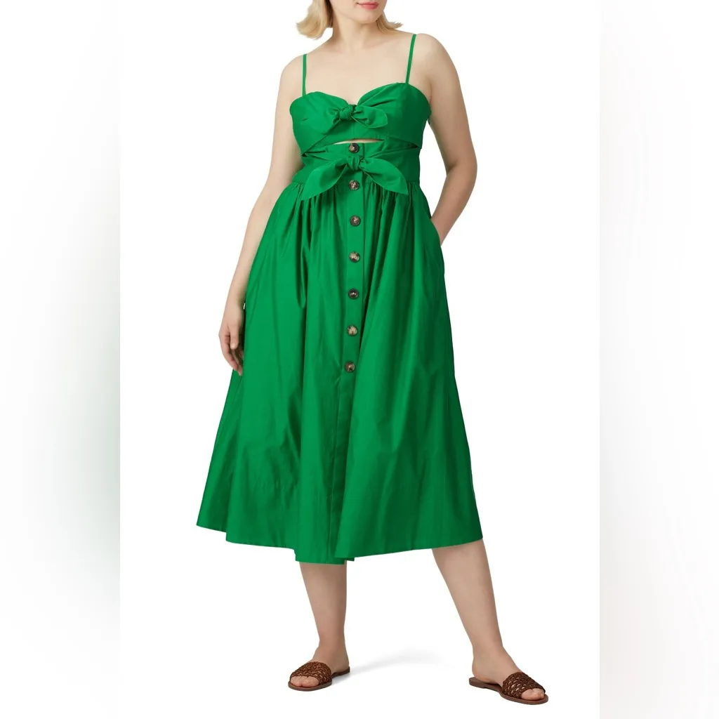 Kate Spade Vibrant Green Dress - Image 5