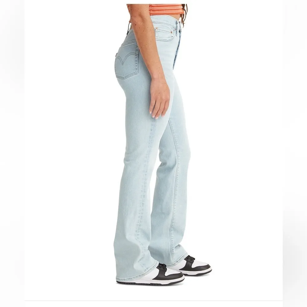 Levi's Levi’s ribcage bootcut denim jeans summer beam light blue 24W NWT - Image 3