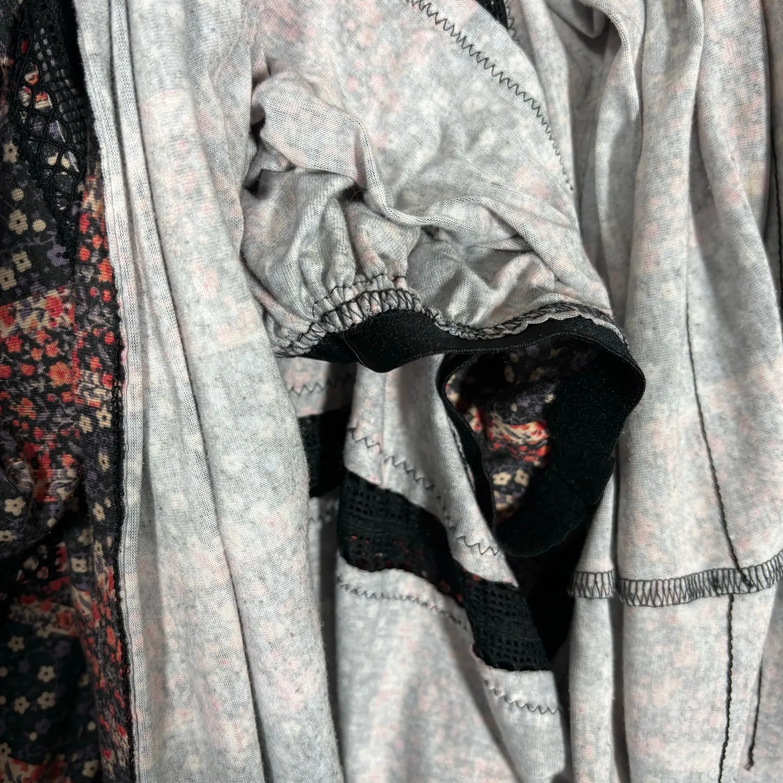 Cacique Floral & Lace Cottagecore Babydoll Chemise - 26/28 - Women's Plus Size - Image 6