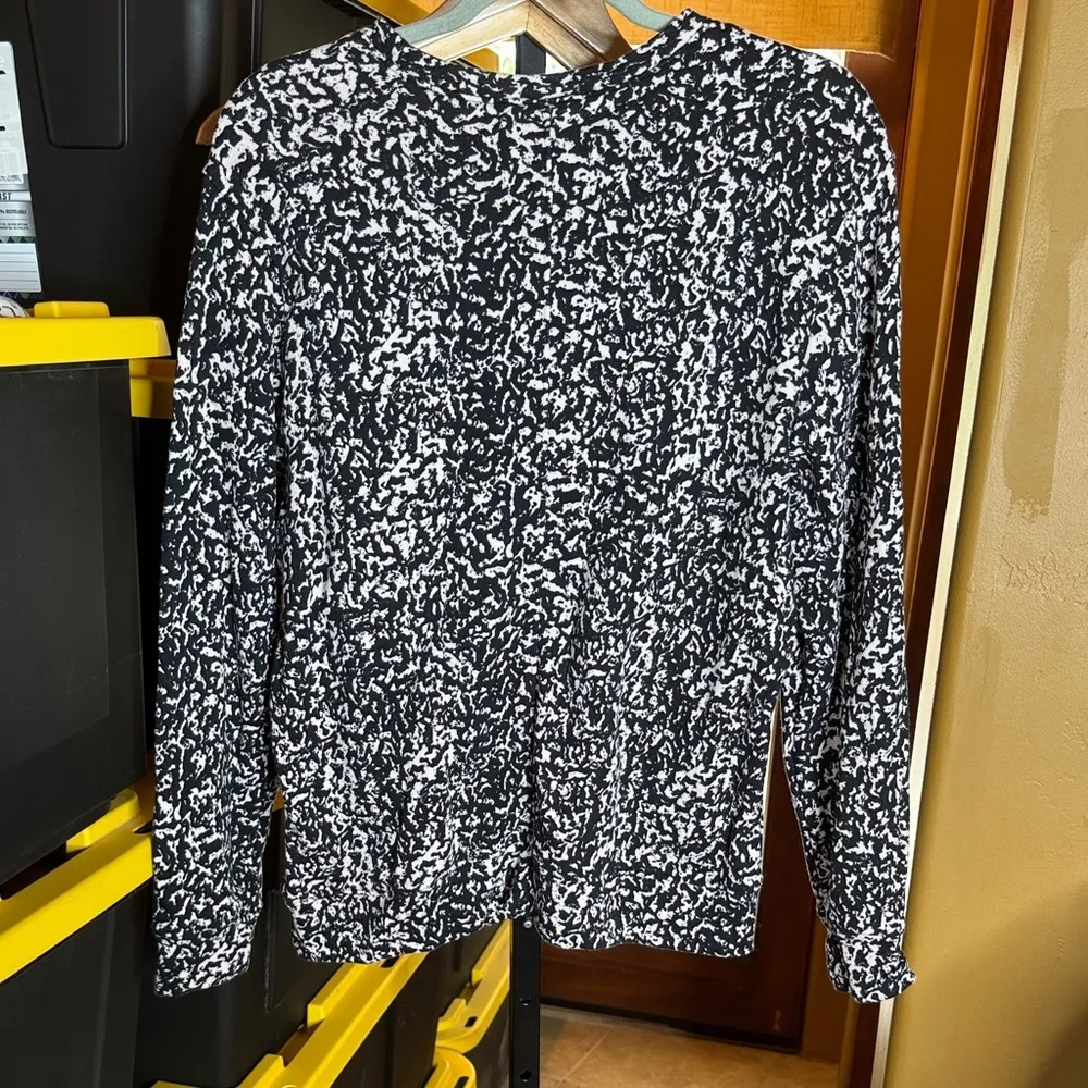 Pistola Nikki 100% Cotton Sweatshirt in White Noise Size Small Oversized - Image 8