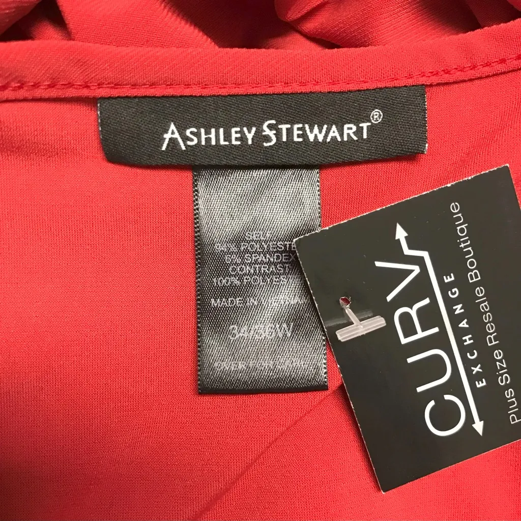 Ashley Stewart Sheer Panel Dress - Size 34/36 - Image 4