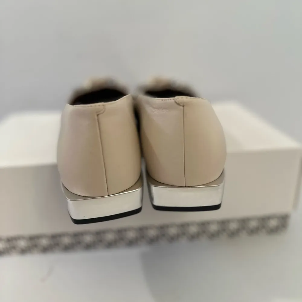 Linea Paolo Women’s Size 10 Norwick Square Toe Chain Keeper Flats Nordstrom Box - Image 6