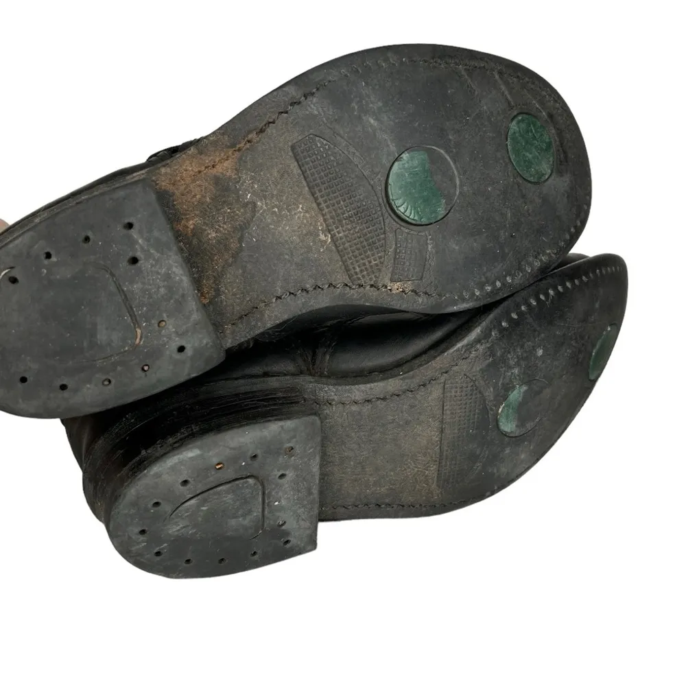 Frye Black Leather‎ Riding Boots as is - Image 6