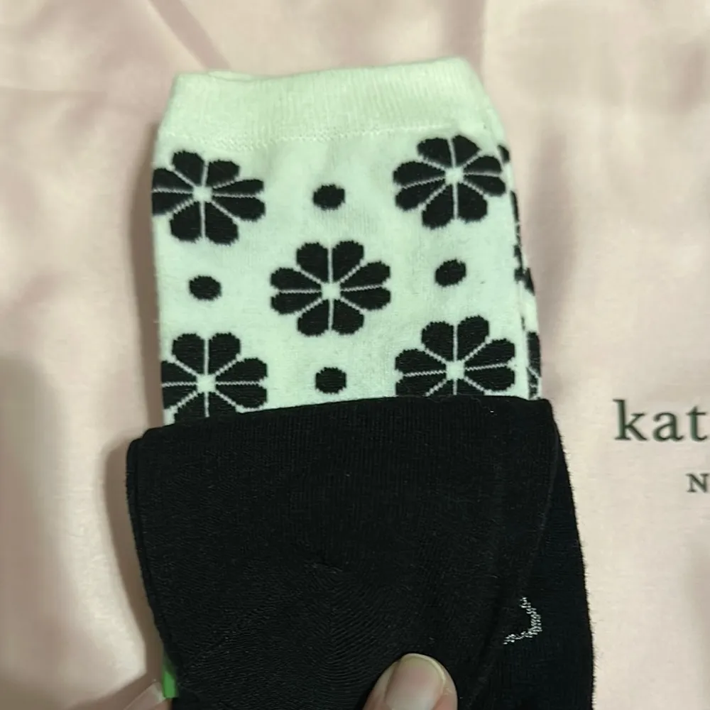Kate Spade Black bow Crew Socks NWT (3 pk) - Image 2