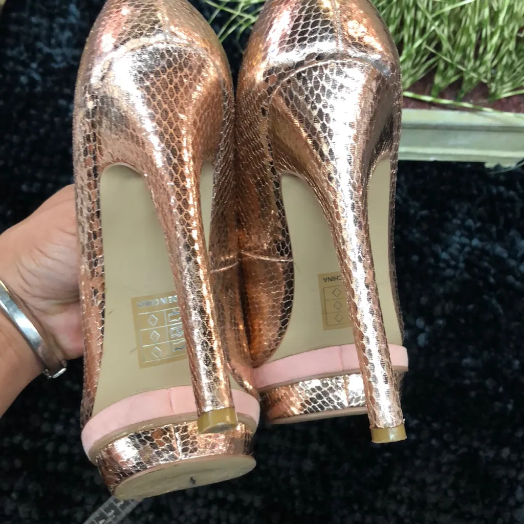 Rose Gold size 8.5 GoMax Disco Diva 01 Pink - Image 3