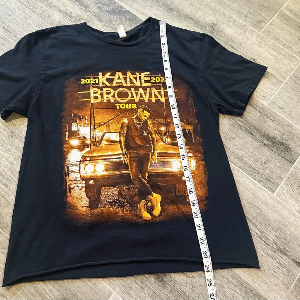 Kane Brown 2021 2022 Concert Tour T-Shirt Size Medium Black
Thrashed Concert Tee - Image 6