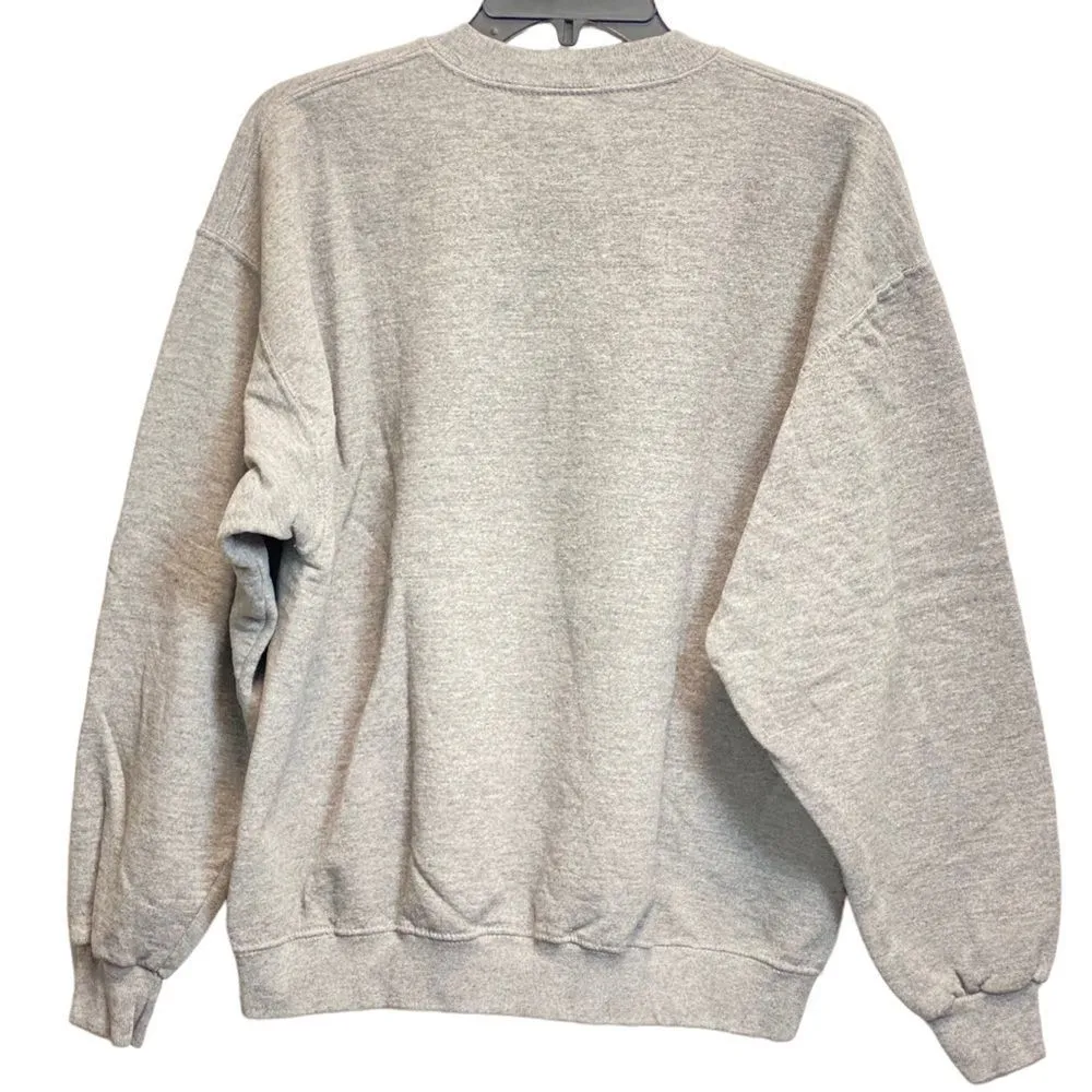 Women’s Large Pullover Sweatshirt Gray FAIRFORD ENGLAND - Image 3