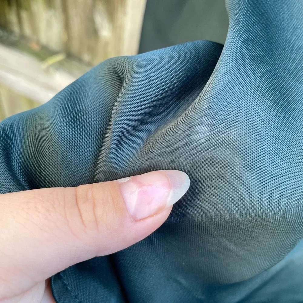 ZARA OLIVE GREEN SILKY CAMISOLE TOP - Image 4