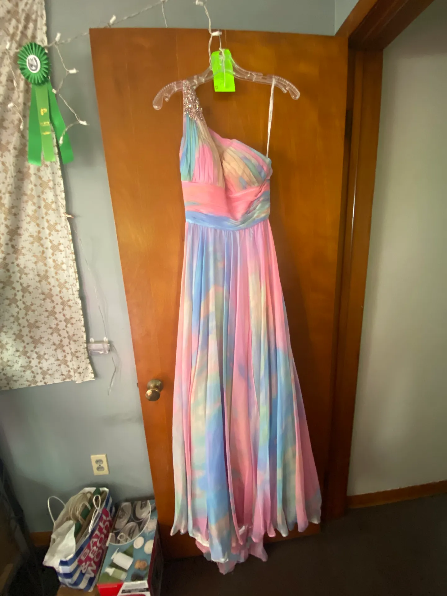 Sherri Hill #53768 Rainbow Prom Dress - Image 5