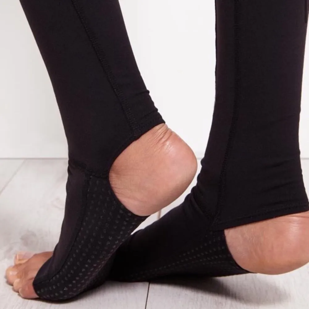 S Legging Tendu Grip Performance Stirrup Tight Black Barre Pant Gym - Image 11