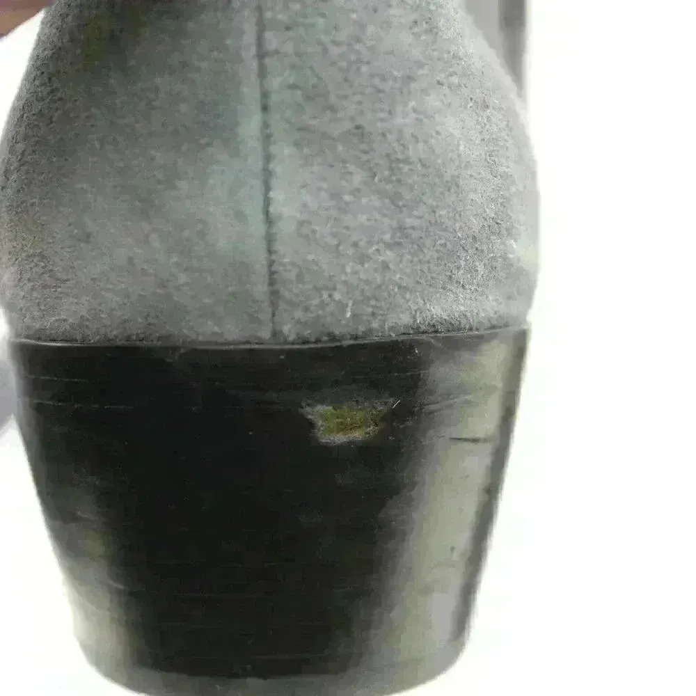 Sam Edelman Petty Women's Grey Suede Leather Ankle Boots Sze US 10 - Image 7