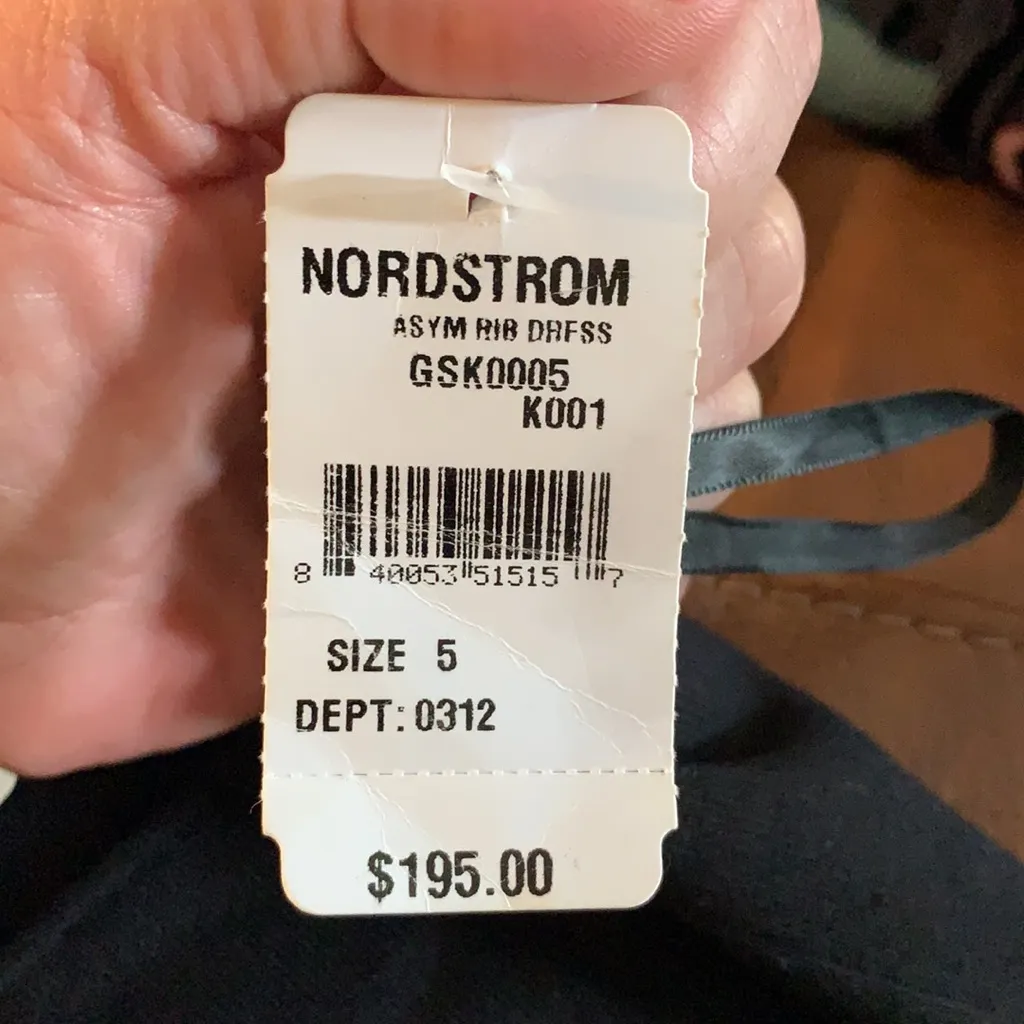 Good American‎ asymmetrical ribbed dress - Image 5