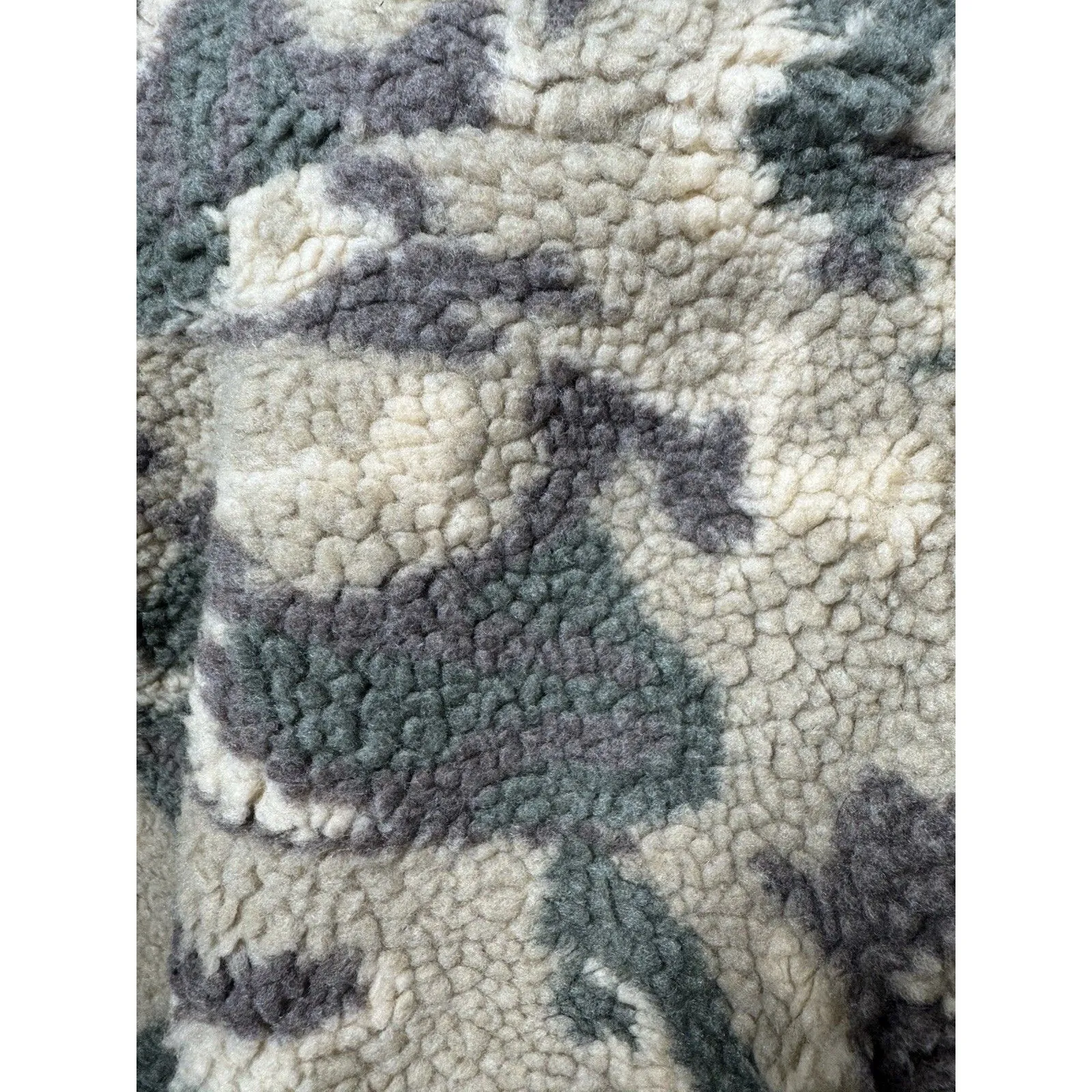 Darc Sport Wolves Lone Pine Woodland Camo Full Zip Fleece Jacket Unisex Sz M New Size M - Image 6