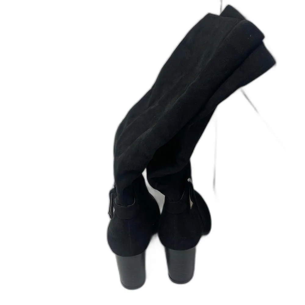 DSW  Suede Heeled Boots - Image 3