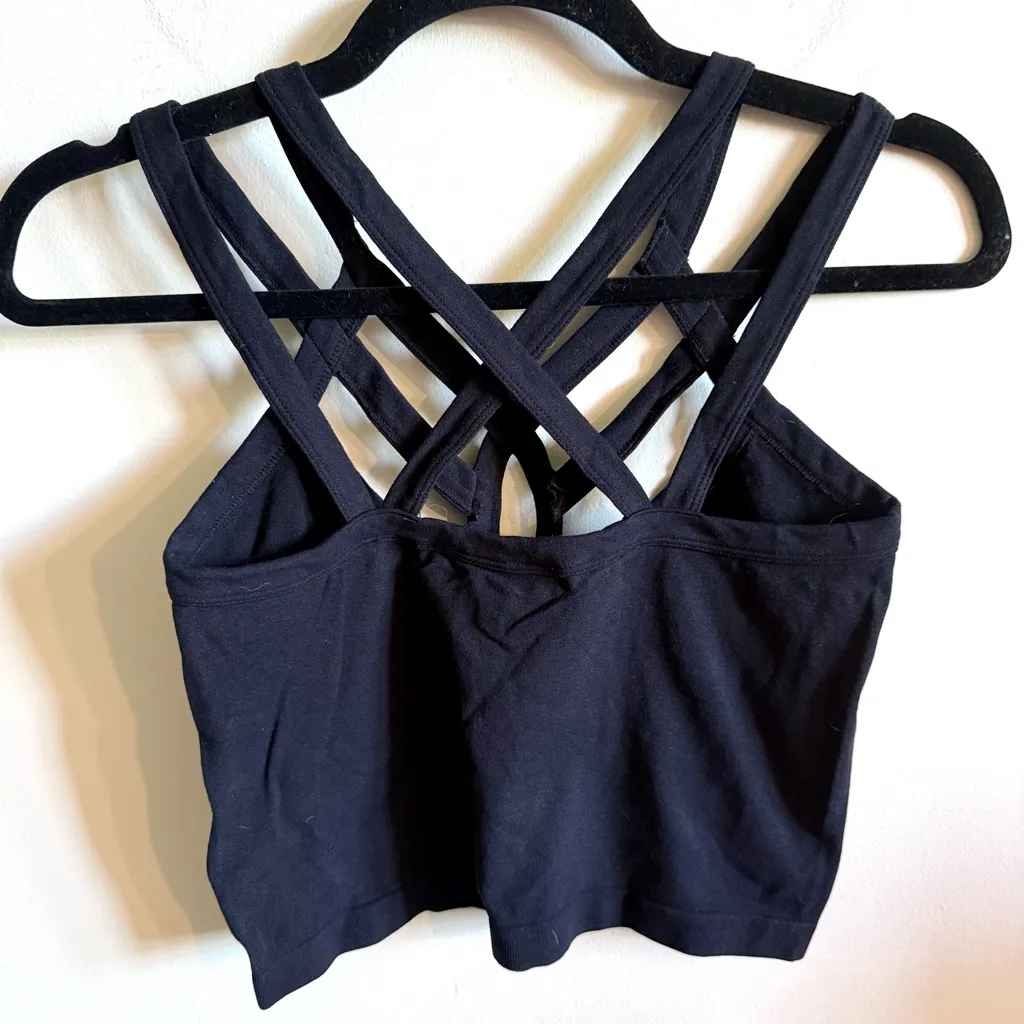 Daytrip  Full Coverage Strappy Bralette Black - Image 4