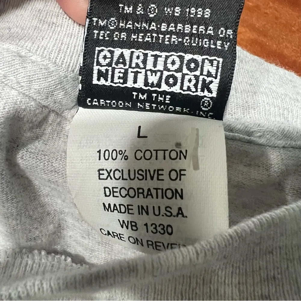 Vintage 90s Scooby-Doo front and back graphic tee shirt large made in the USA - Image 6